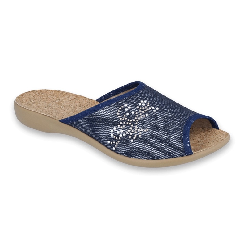 Befado women's shoes pu 254D107 navy blue 1