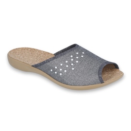 Befado women's shoes pu 254D106 grey 1
