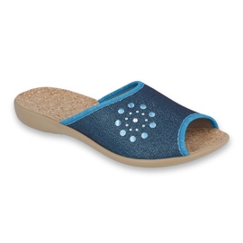 Befado women's shoes pu 254D105 blue 1