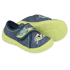 Befado children's shoes 557P138 navy blue green 2 Befado children's shoes 557P138 navy blue green 2