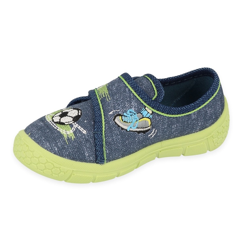 Befado children's shoes 557P138 navy blue green 1