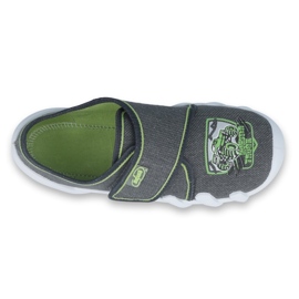 Befado children's shoes 273Y274 grey green 1
