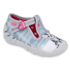 Befado children's shoes 110P365 pink grey multicolored 1