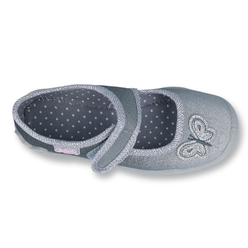 Befado children's shoes 123X034 grey 1 Befado children's shoes 123X034 grey 1