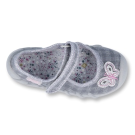 Befado children's shoes 109P189 pink grey 1