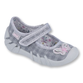 Befado children's shoes 109P189 pink grey 2