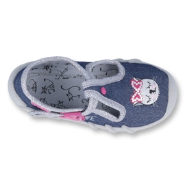 Befado children's shoes 110P361 navy blue pink multicolored 1