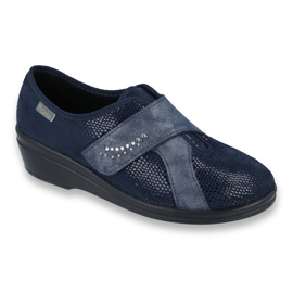 Befado women's shoes pu 032D001 navy blue 1