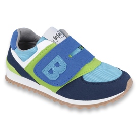Befado children's shoes up to 23 cm 516X043 white blue navy blue 1