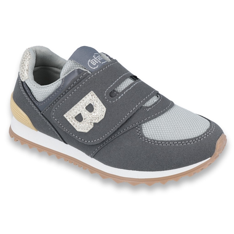 Befado children's shoes up to 23 cm 516X040 white grey 2 Befado children's shoes up to 23 cm 516X040 white grey 2