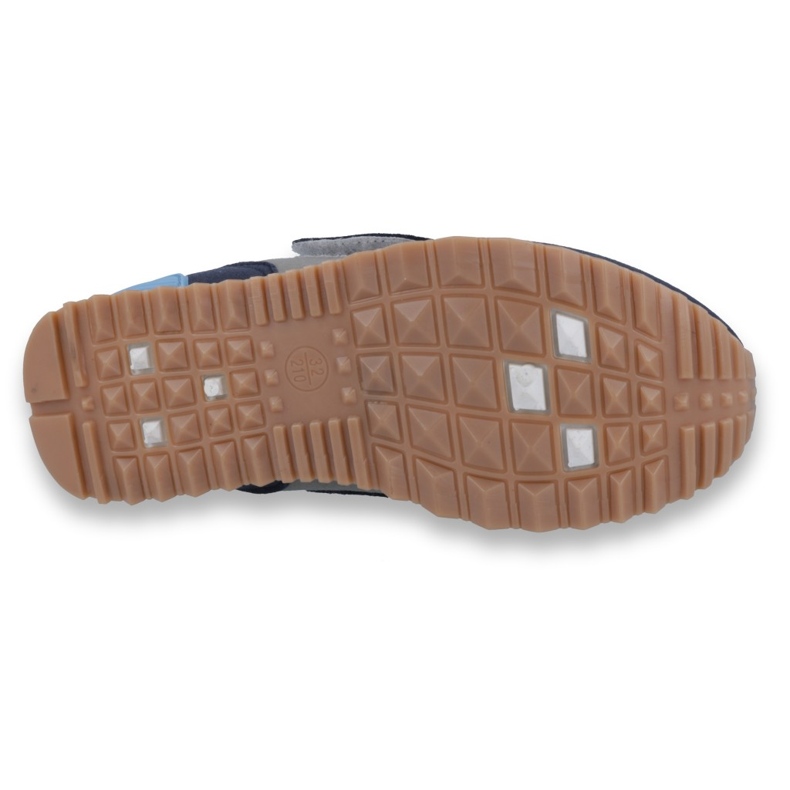 Befado children's shoes up to 23 cm 516X041 grey navy blue 1