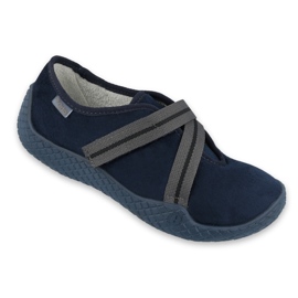 Befado Women's shoes Pu--Young 434D015 Navy blue 1 Befado Women's shoes Pu--Young 434D015 Navy blue 1