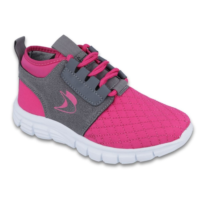 Befado children's shoes up to 23 cm 516Y033 pink grey 1 Befado children's shoes up to 23 cm 516Y033 pink grey 1
