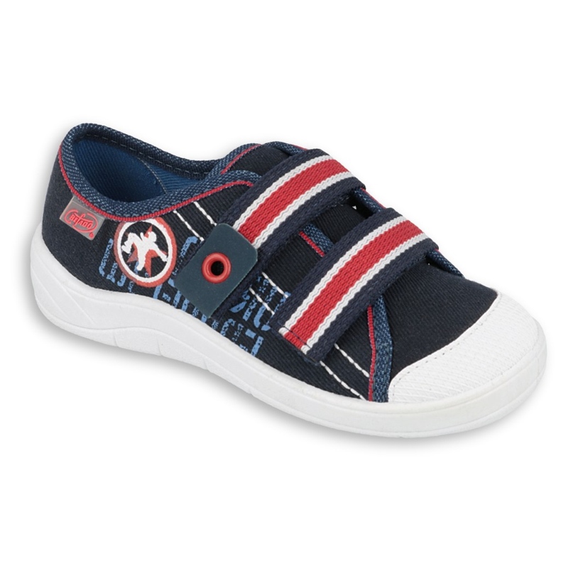 Befado children's shoes 672X058 red navy blue 1