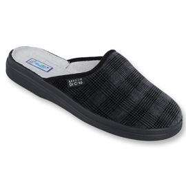 Befado men's shoes pu 125M011 black grey 1 Befado men's shoes pu 125M011 black grey 1