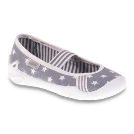 Befado children's shoes 193X064 grey 1 Befado children's shoes 193X064 grey 1
