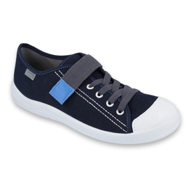 Befado children's sneakers with Velcro 251q047 navy blue 1