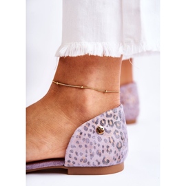 Suede Sandals Maciejka 03615-05 Violet purple 2