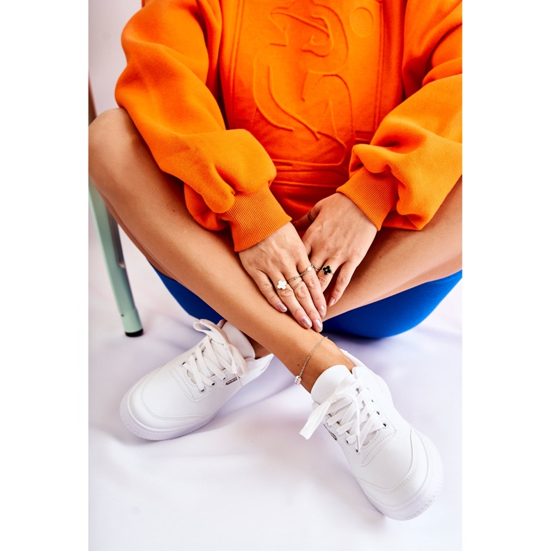 Women's Classic White Garcia Sports Shoes 2