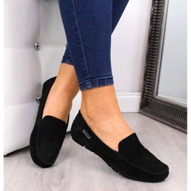 Women's black leather loafers Vinceza 1 Women's black leather loafers Vinceza 1