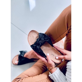 Moss Black cork slippers 1 Moss Black cork slippers 1