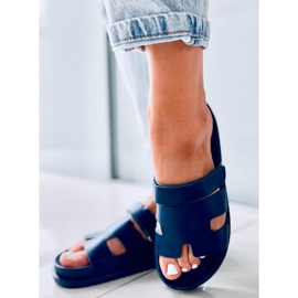 Women's Tawny Blue slippers 2