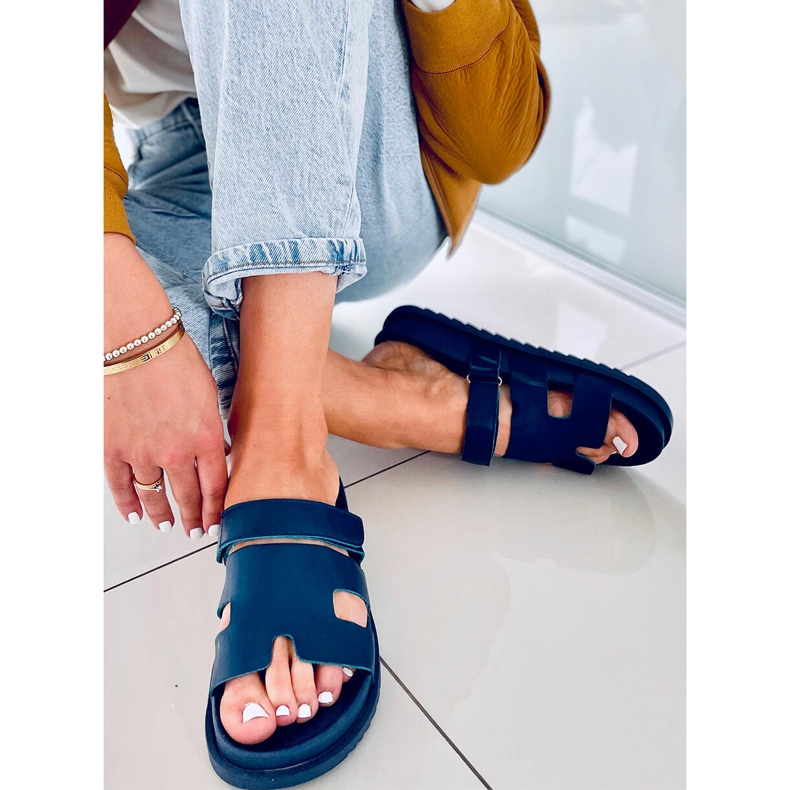 Women's Tawny Blue slippers 1 Women's Tawny Blue slippers 1