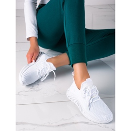 SHELOVET White Sport Shoes 2