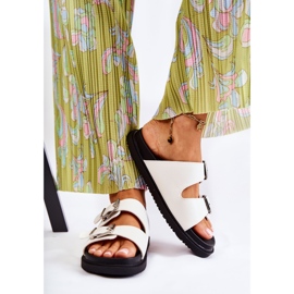 PJ1 Classic Women's White Slippers Weston 2 PJ1 Classic Women's White Slippers Weston 2