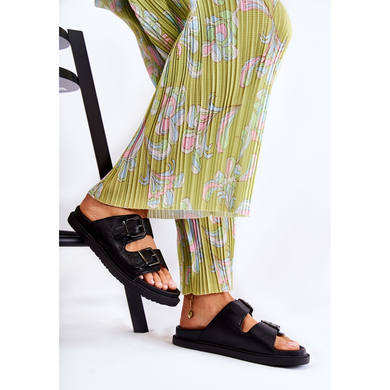 PJ1 Classic Women's Black Slippers Weston 1