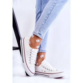 PJ1 Women's Classic Sneakers White Be Mine 2