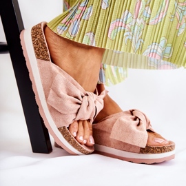 PG1 Slippers On The So Comfy Pink Platform 1