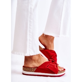 PG1 Flip Flops On The So Comfy Red Platform 1