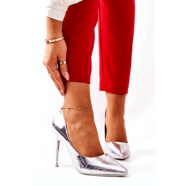 WS1 Silver Tissoria Snake Pattern Pins 1