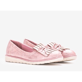 Lauretta pink loafers 1