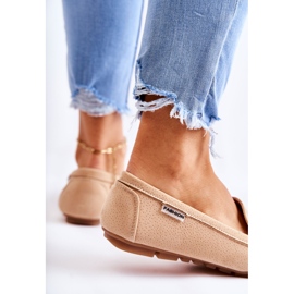 PH1 Women's Suede Loafers Beige Millare 1