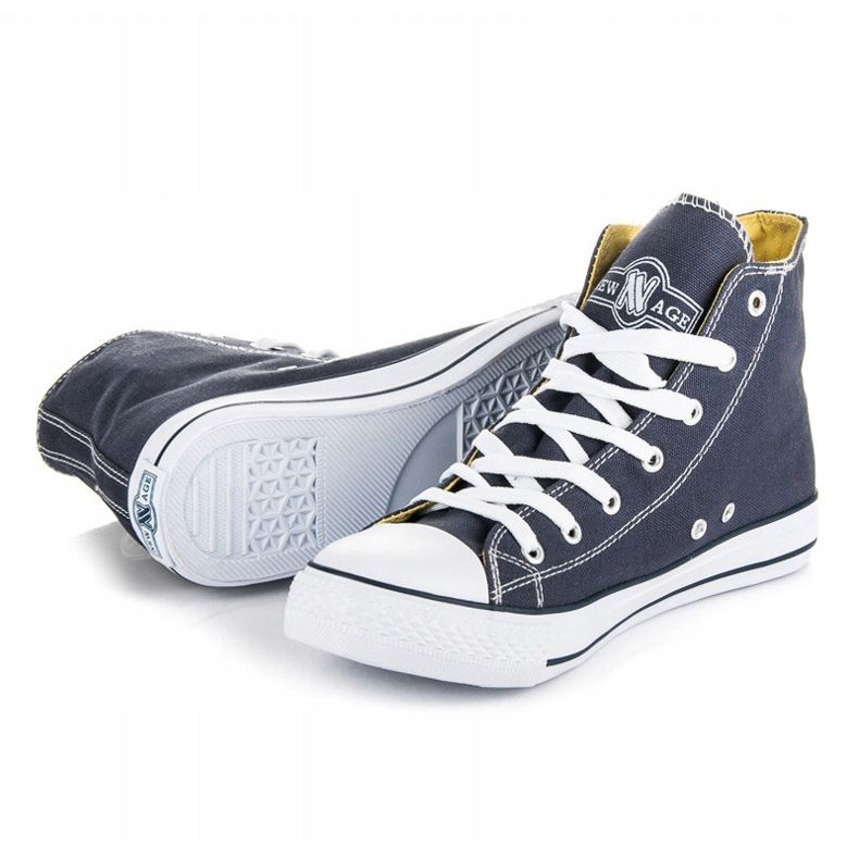 New Age High Sneakers blue 1