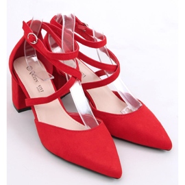 Sandra Red high heels 1