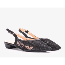 Black lace ballerinas from Marlioz 1 Black lace ballerinas from Marlioz 1