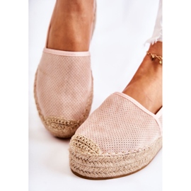 PG1 Women's Espadrilles On The Pink Marise Platform 1