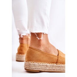 PG1 Women's Espadrilles On The Camel Marise Platform brown 2