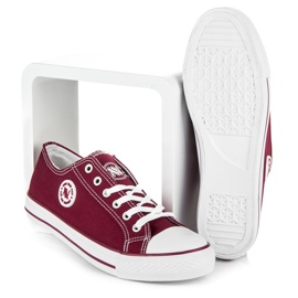 New Age burgundy sneakers red 1