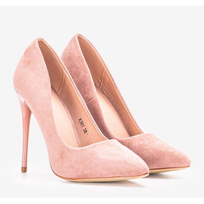 Pink Chemin heels 1