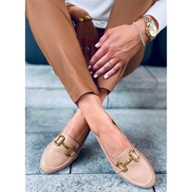 Alley Khaki women's loafers beige 1 Alley Khaki women's loafers beige 1