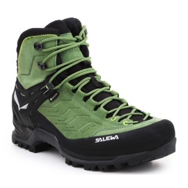 Salewa Ms Mtn Trainer Mid Gtx M 63458-5949 trekking shoes black green 1