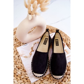 Women's Classic Espadrilles Big Star JJ274952 Black beige 5
