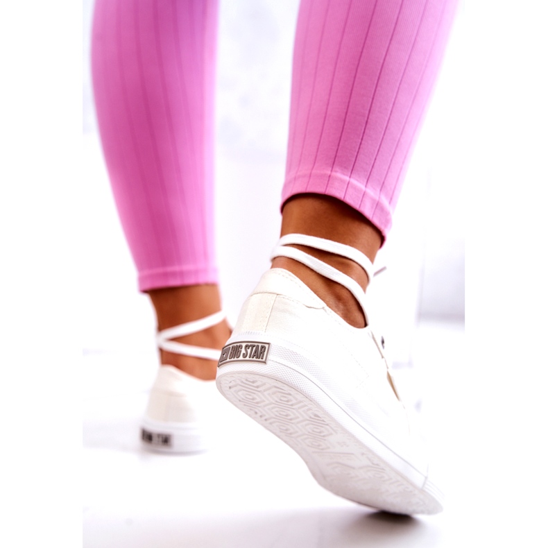 Women's Sneakers Big Star JJ274095 White sneakers 3