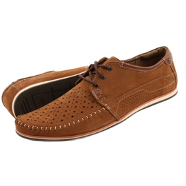 KOMODO Men's shoes moccasins 875 summer camel brown 7 KOMODO Men's shoes moccasins 875 summer camel brown 7