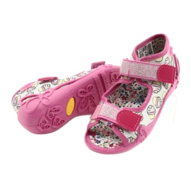 Befado children's shoes 242P099 pink silver grey 4