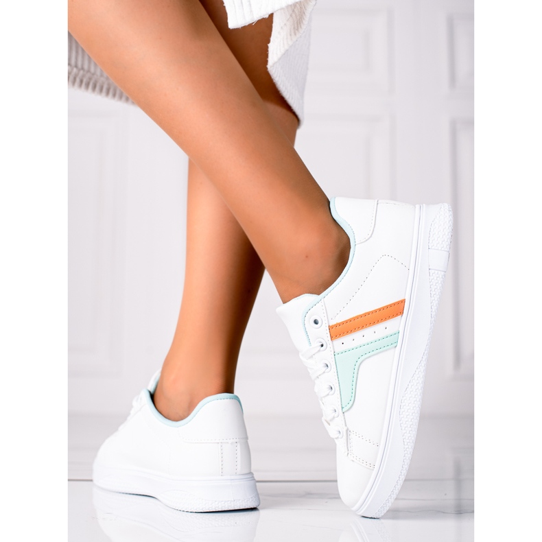 SHELOVET Fashionable Sneakers white 1 SHELOVET Fashionable Sneakers white 1